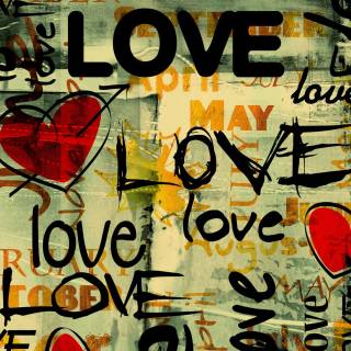 Graffiti love wallpaper