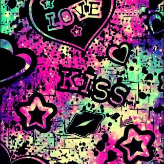 Graffiti love wallpaper