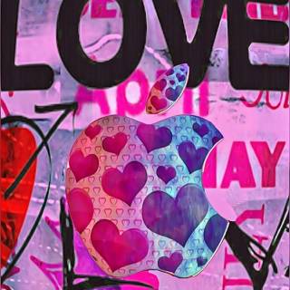 Graffiti love wallpaper