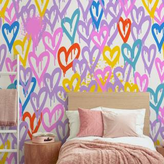 Graffiti love wallpaper