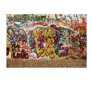 Graffiti love wallpaper