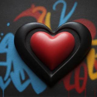 Graffiti love wallpaper