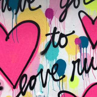 Graffiti love wallpaper
