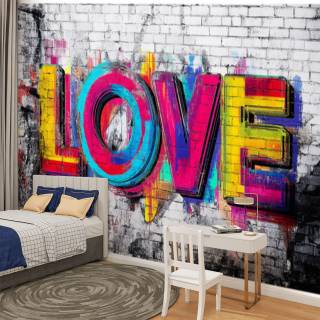 Graffiti love wallpaper