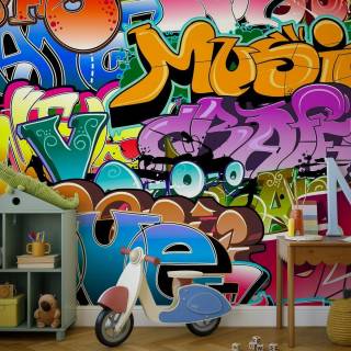 Graffiti love wallpaper