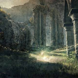 Elden Ring landscape wallpaper