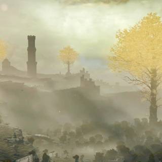 Elden Ring landscape wallpaper