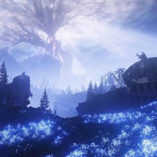 Elden Ring landscape wallpaper