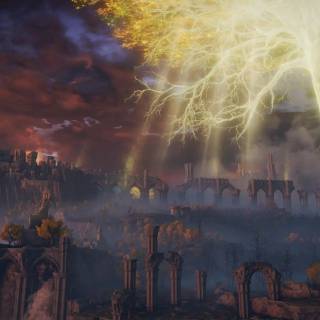 Elden Ring landscape wallpaper