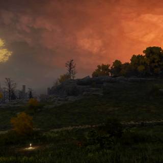 Elden Ring landscape wallpaper