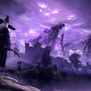 Elden Ring landscape wallpaper