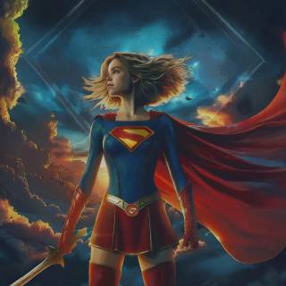 Supergirl Woman of Tomorrow wallpaper