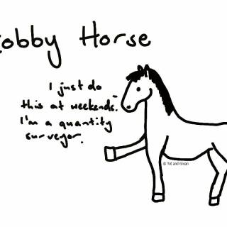 Hobby horse wallpaper
