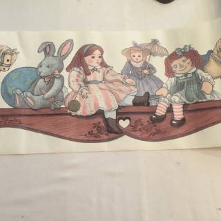 Hobby horse wallpaper