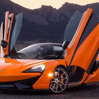 4k iPad McLaren wallpaper