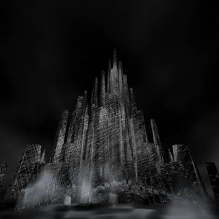4k grey city wallpaper