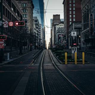 4k grey city wallpaper
