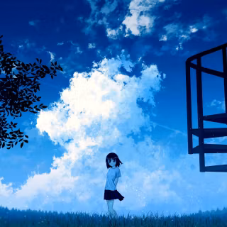 4k anime cloud wallpaper