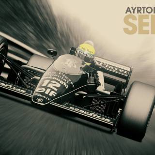 Ayrton Senna 4k PC wallpaper