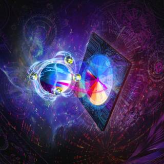 Quantum physics 4k wallpaper