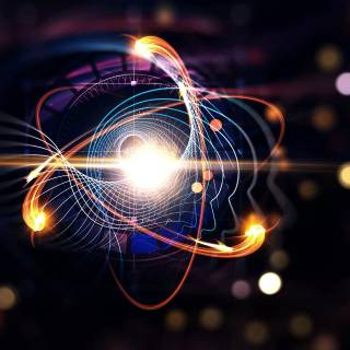 Quantum physics 4k wallpaper