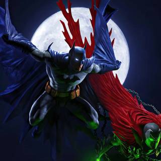Batman vertical 4k wallpaper