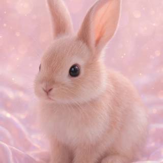 Cute bunny phone wallpaper