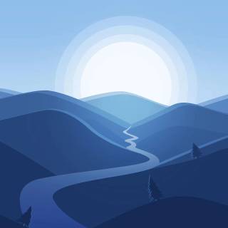 4k minimalist mountain wallpaper