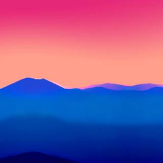 4k minimalist mountain wallpaper