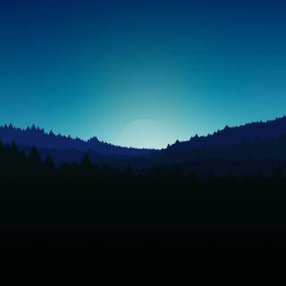 4k minimalist mountain wallpaper