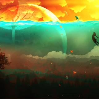 4k surrealism wallpaper