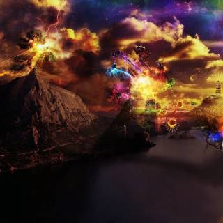 4k surrealism wallpaper