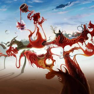 4k surrealism wallpaper