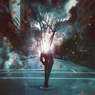 4k surrealism wallpaper