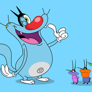 4k Oggy wallpaper