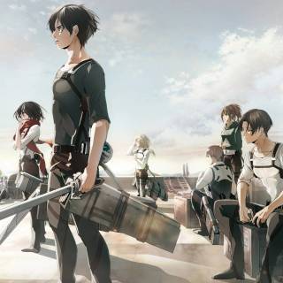 4k Attack On Titan PC wallpaper