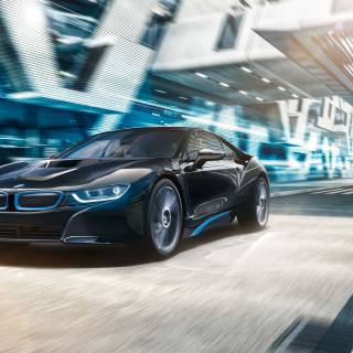 BMW night 4k wallpaper