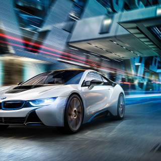 BMW night 4k wallpaper