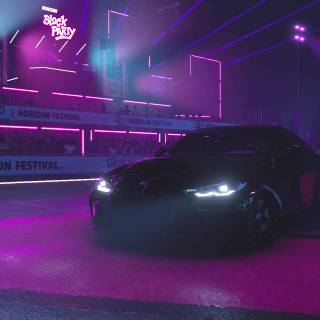 Purple car desktop wallpaper
