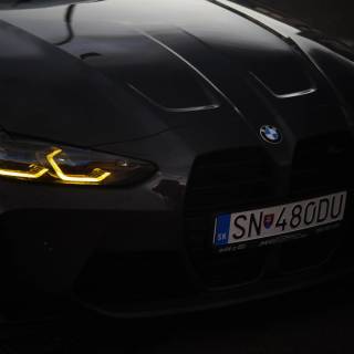 BMW night 4k wallpaper