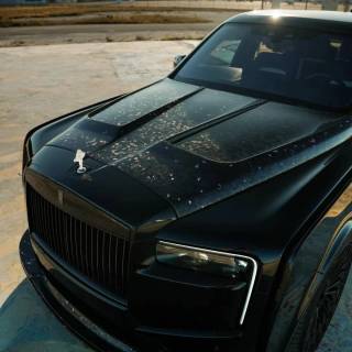 Black Rolls Royce Mansory wallpaper