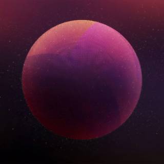 Purple planet 4k wallpaper