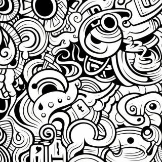 Doodle art phone wallpaper