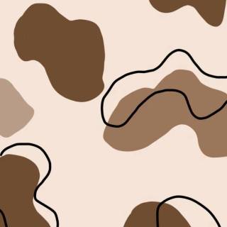 Cute brown phone wallpaper