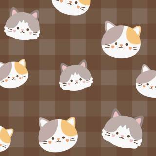 Cute brown phone wallpaper