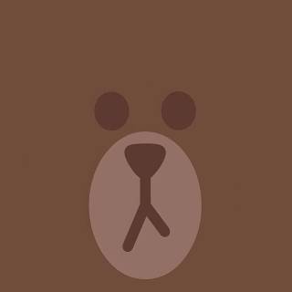 Cute brown phone wallpaper