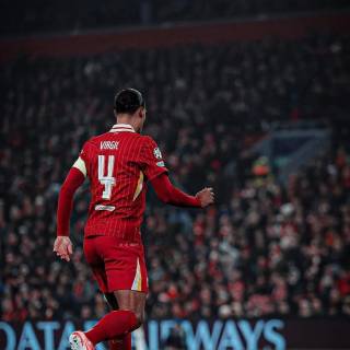 Virgil Van Dijk phone wallpaper