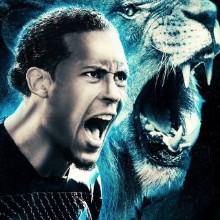 Virgil Van Dijk phone wallpaper