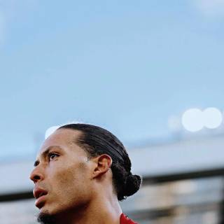 Virgil Van Dijk phone wallpaper