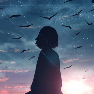 Anime scenery 4k phone wallpaper